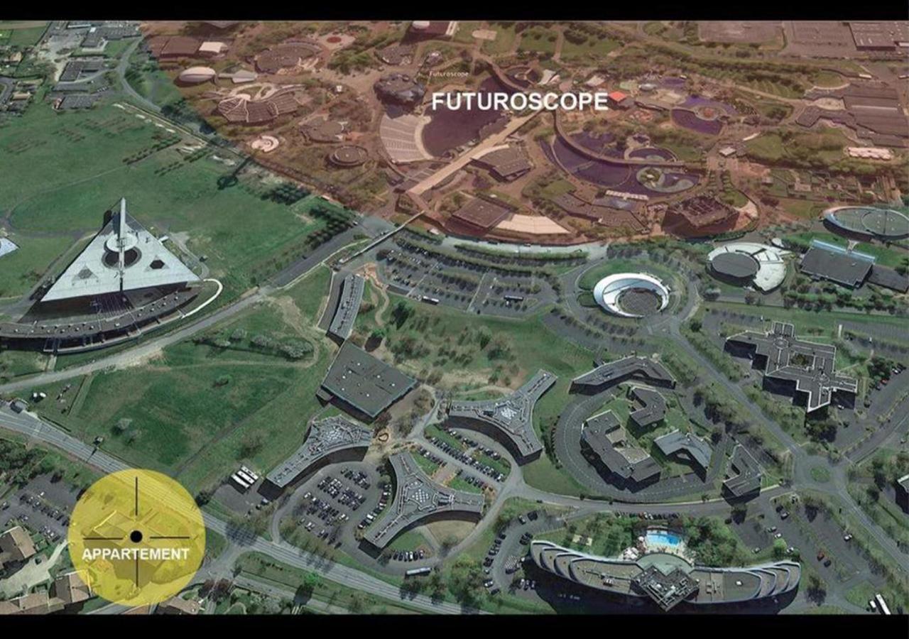 Futurostudio - Appart Hotel Futuroscope Nintendo - Site Du Futuroscope - Poitiers Jaunay-Clan Ngoại thất bức ảnh